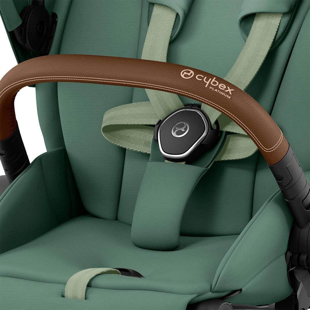 CYBEX e-Priam Pushchair - Leaf Green-Strollers-Leaf Green/Chrome & Black-No Carrycot | Natural Baby Shower