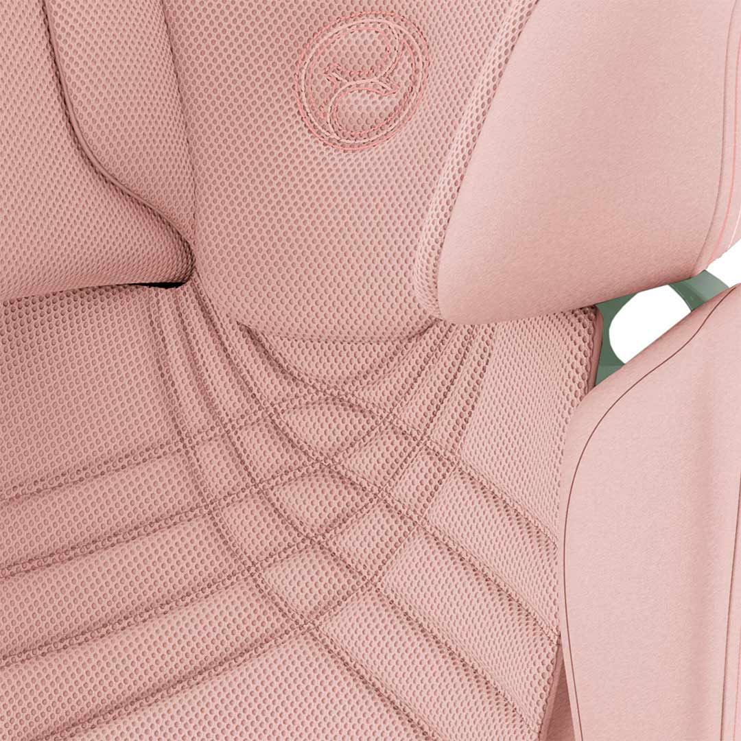 CYBEX Solution T i-Fix Plus Car Seat - Peach Pink-Car Seats-Peach Pink- | Natural Baby Shower