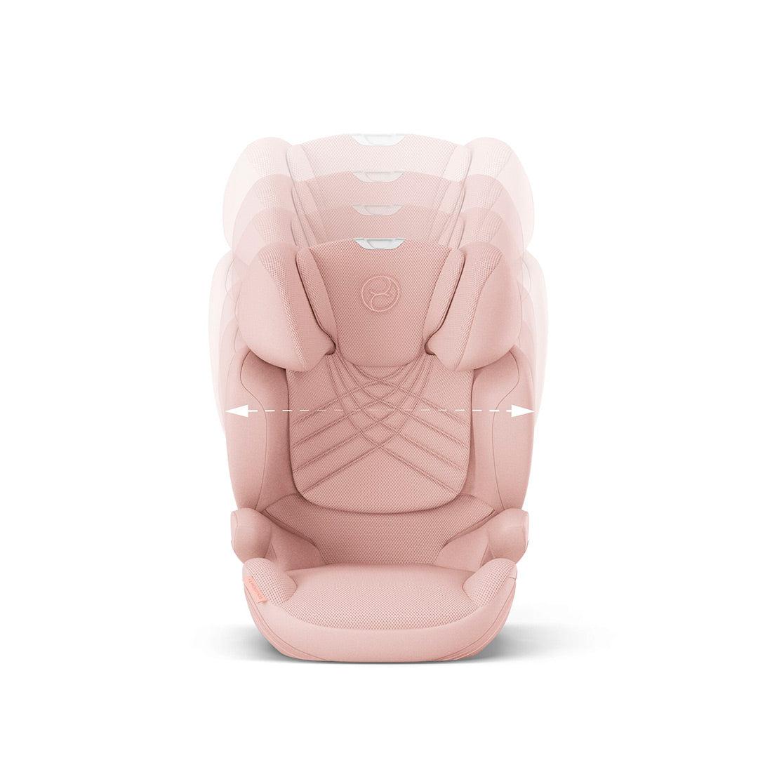 CYBEX Solution T i-Fix Plus Car Seat - Peach Pink-Car Seats-Peach Pink- | Natural Baby Shower
