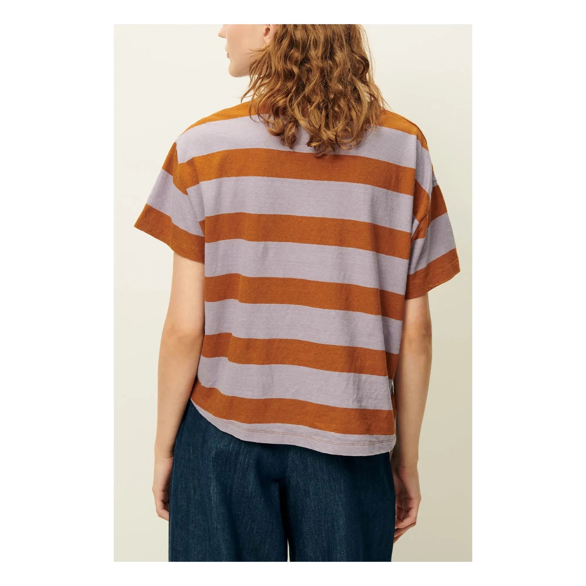 Sessùn - Camiseta de Algodón Tooli | Lila