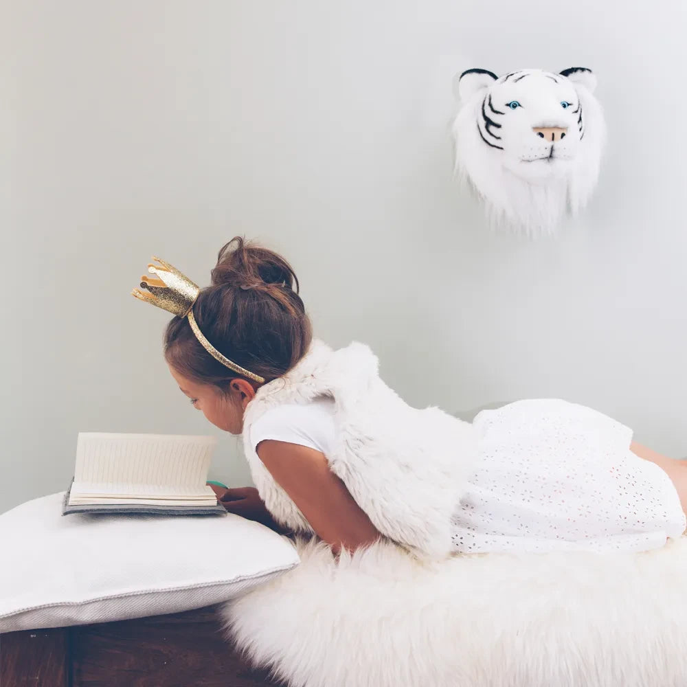 Wild & Soft - Cabeza de tigre | Blanco