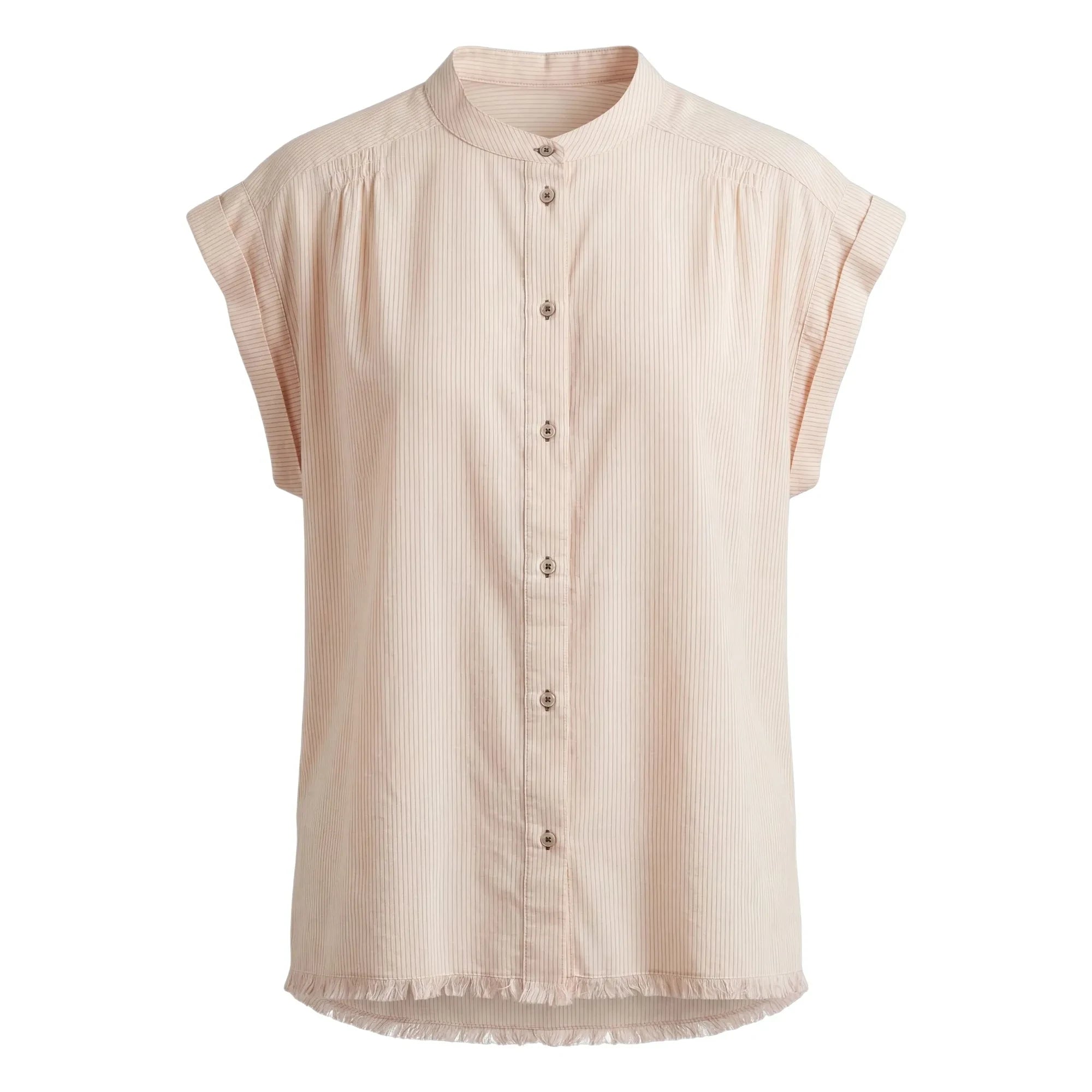 Hod - Blusa a rayas Amandine Algodón | Crema