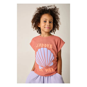 Tumble N'Dry - Camiseta Pesca de algodón orgánico | Terracota