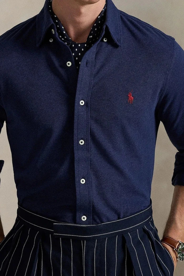 Camisa de algodón Polo Ralph Lauren