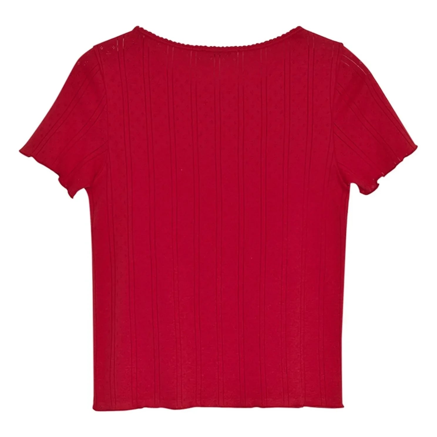 the new society - Romero Camiseta de algodón | Rojo