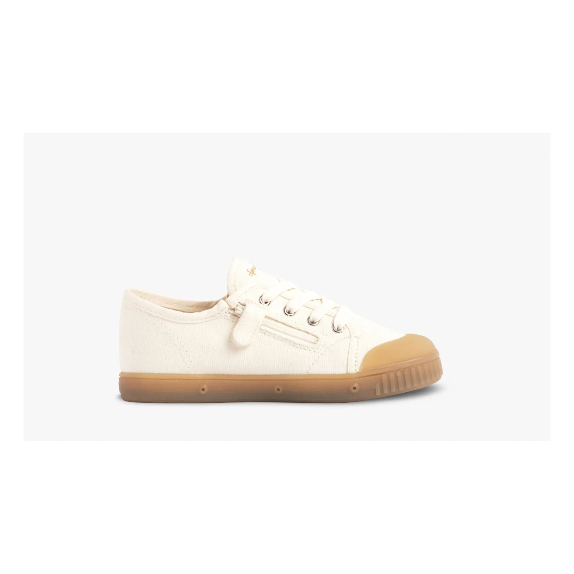 Spring Court - Zip G2 Heavy Zapatillas de lona de cintura baja | Blanco roto