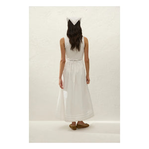 Faithfull the Brand - Vestido de algodón Fiora | Blanco