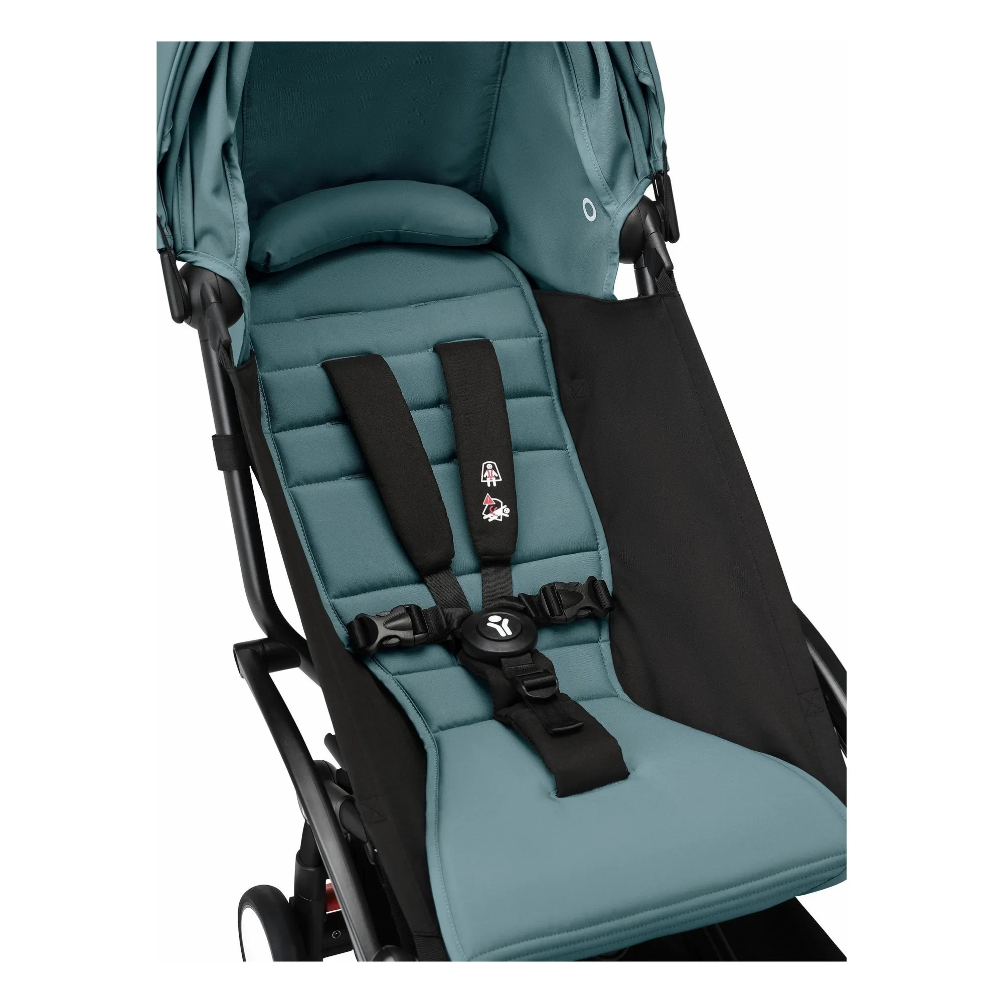 Stokke® - Cochecito YOYO³ 6+ Chasis negro | Aqua