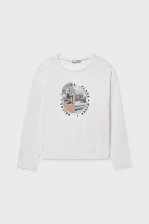 Blusa de manga larga Mayoral para niña