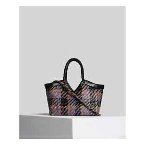 Vipera - Bolso Monet Madras de piel | Azul