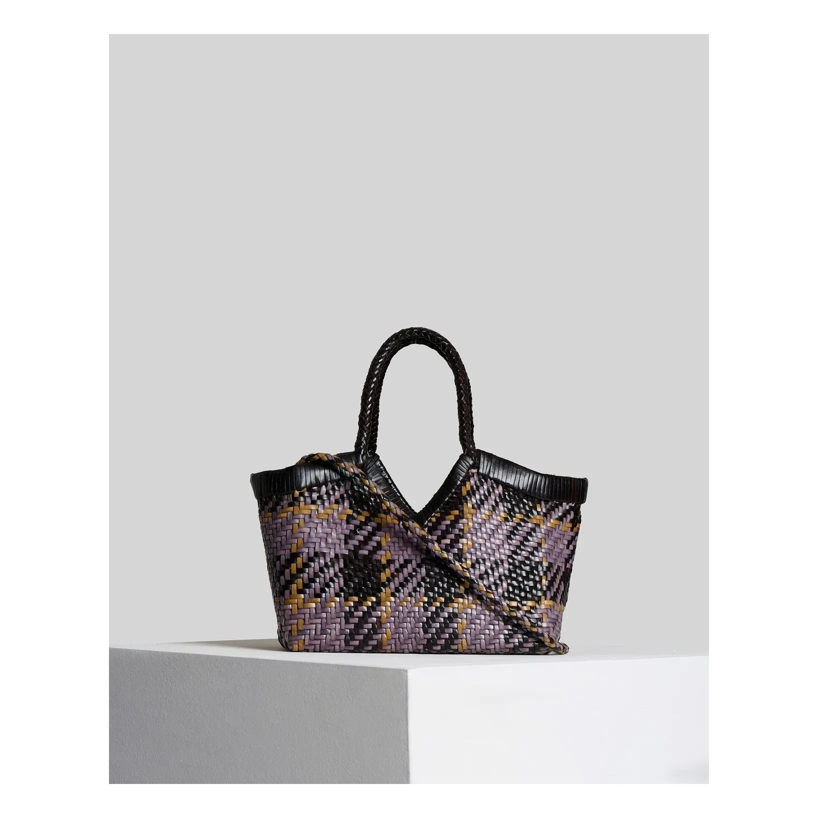 Vipera - Bolso Monet Madras de piel | Azul