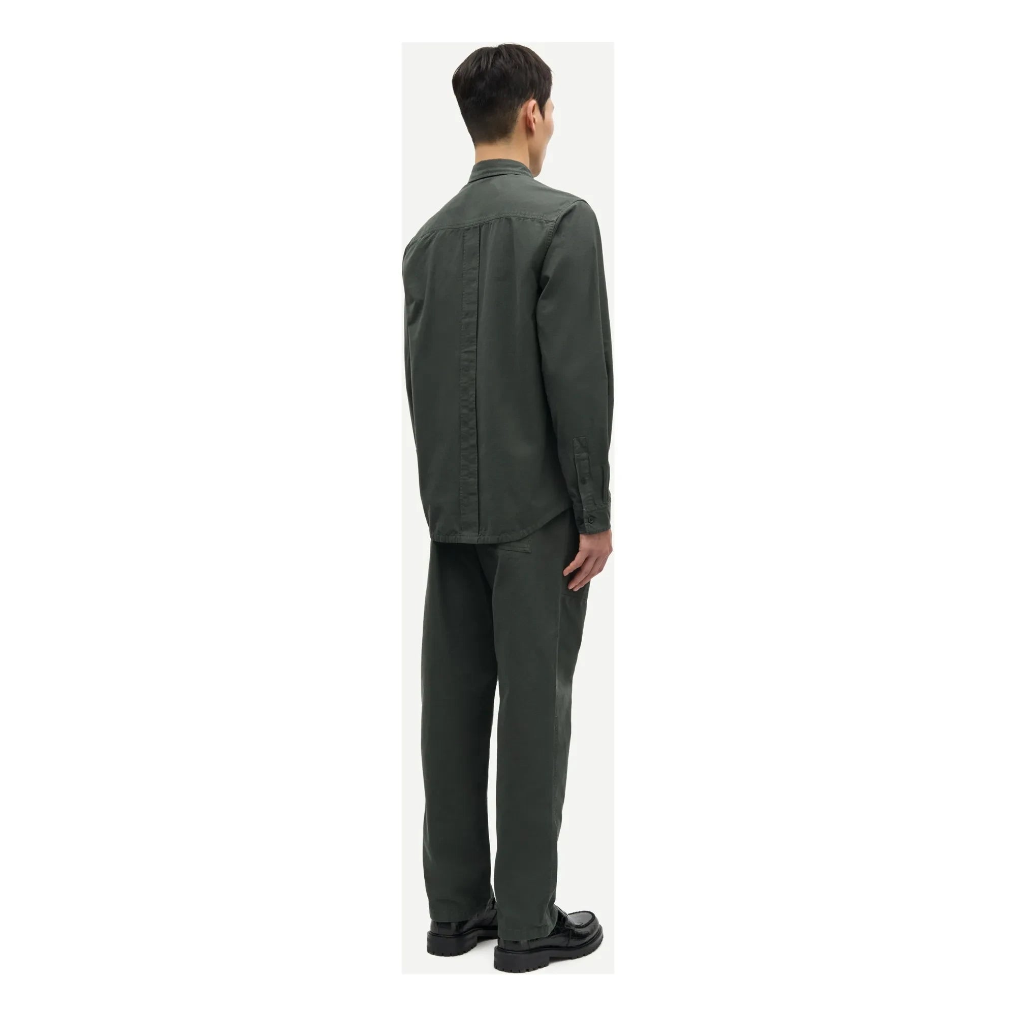 Samsoe Samsoe - Camisa Saryan | Verde oscuro