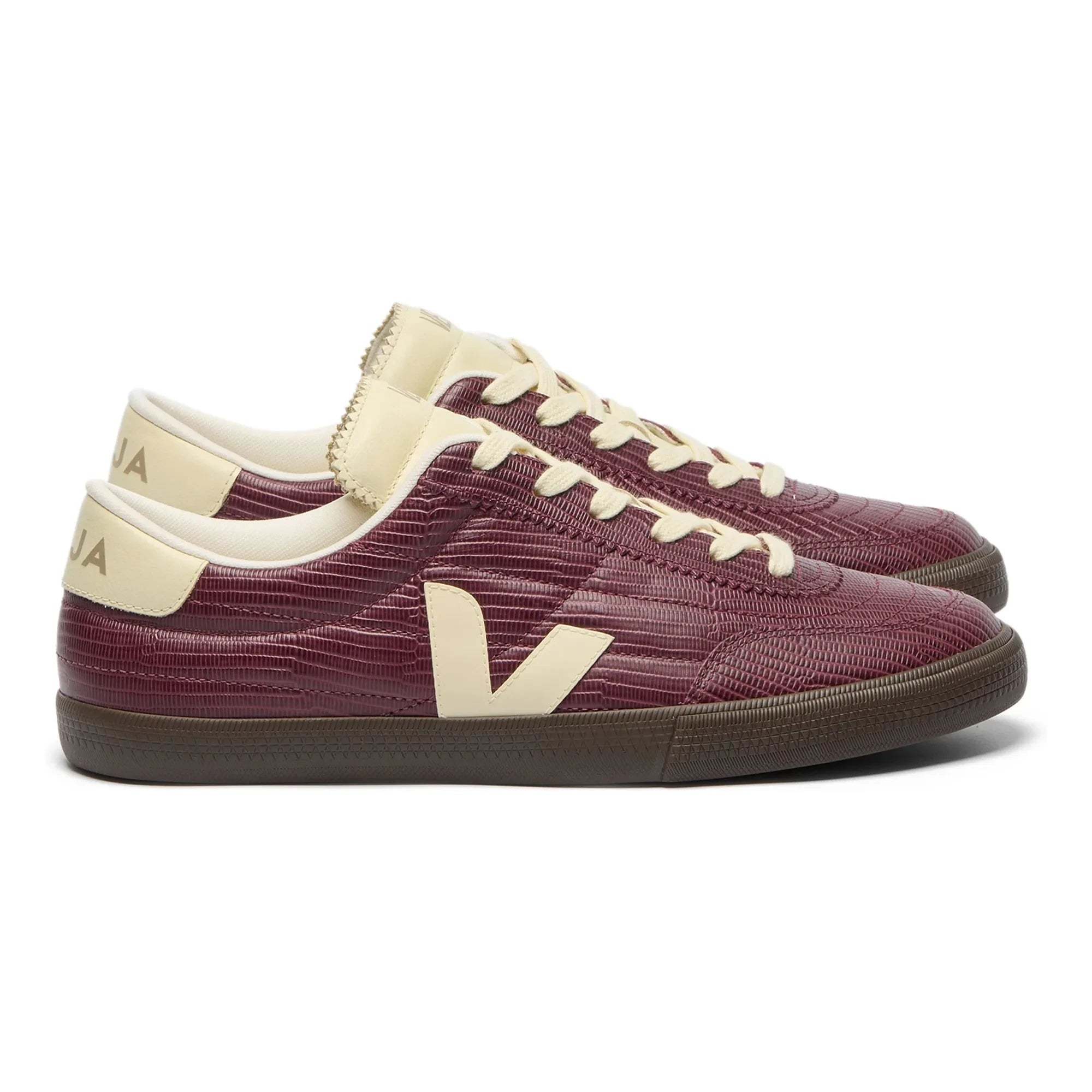 Veja - Panenka O.T. Zapatillas de cuero | Ciruela