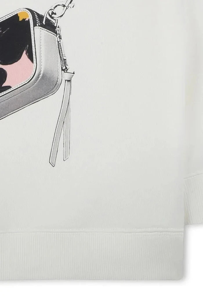 Sudadera con capucha de algodón MARC JACOBS para niños