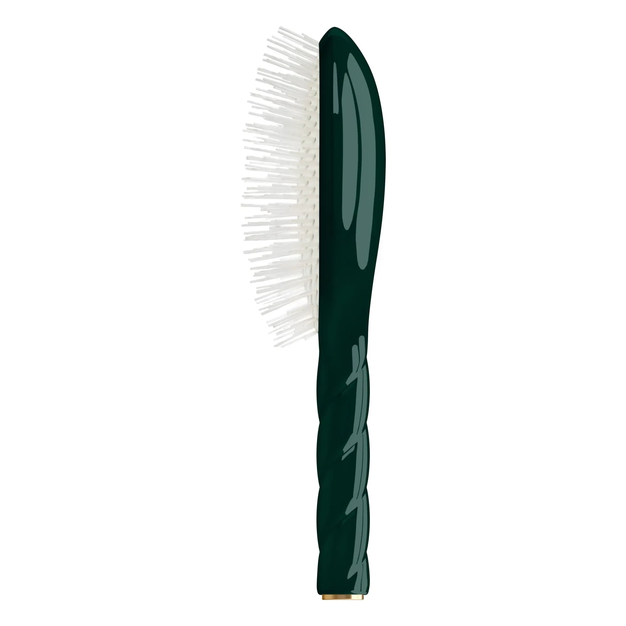 La Bonne Brosse - Twist N°07 Cepillo para el Pelo - Desenredante y Estimulante | Verde esmeralda