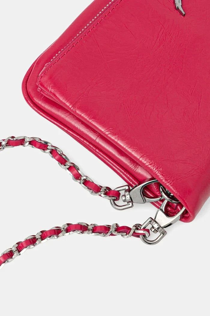 Bolso de piel ZADIG&VOLTAIRE ROCK VINTAGE CHAROL