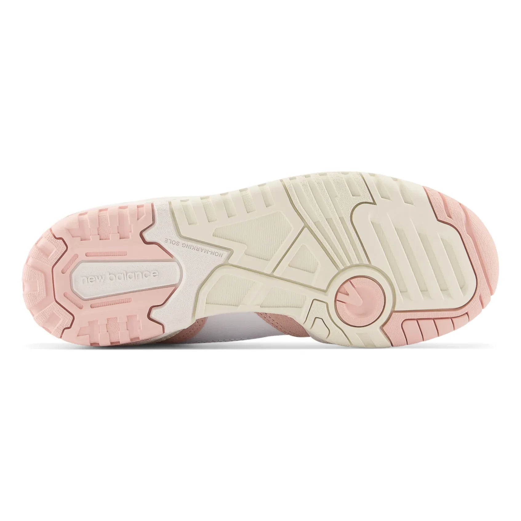 New Balance - Zapatillas clásicas 550 con cordones | Rosa claro