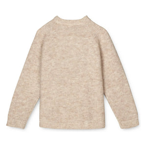 Fliink - Cárdigan de lana y alpaca | Beige