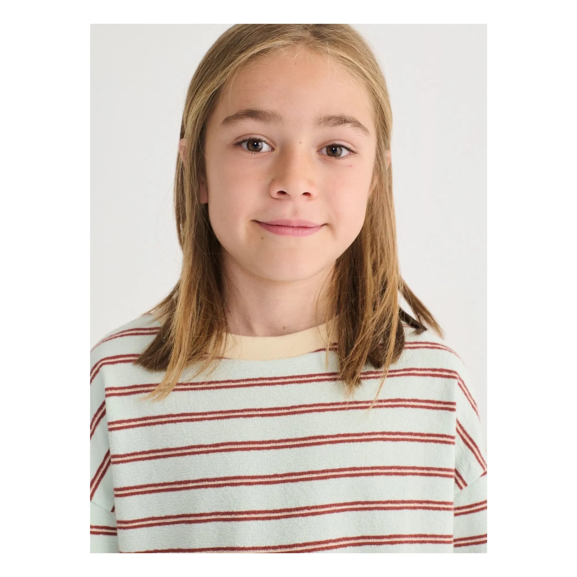 Bobo Choses - Camiseta a rayas | Azul claro