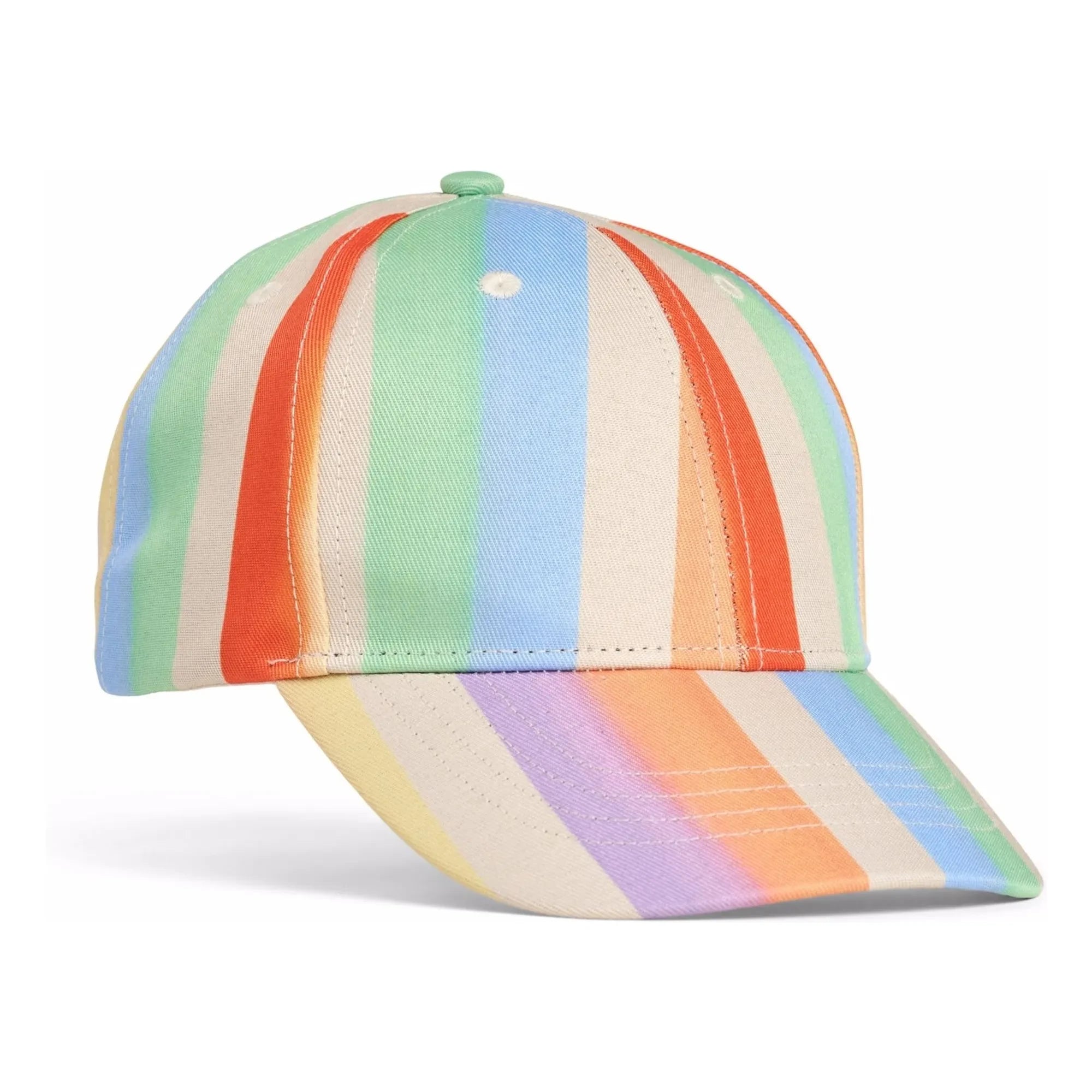Molo - Sombrero con Rayas de Sombra | Naranja