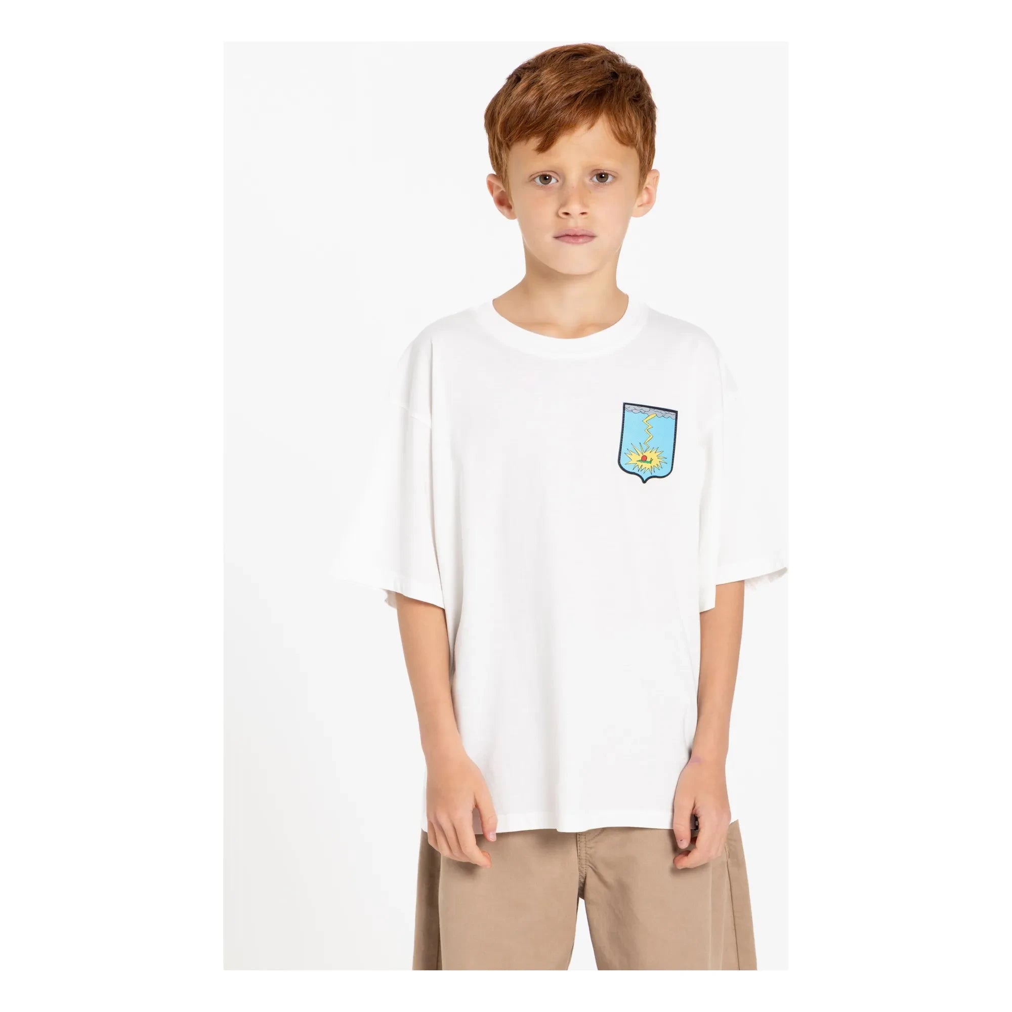 Dedo en la nariz - King Camiseta de algodón orgánico | Blanco
