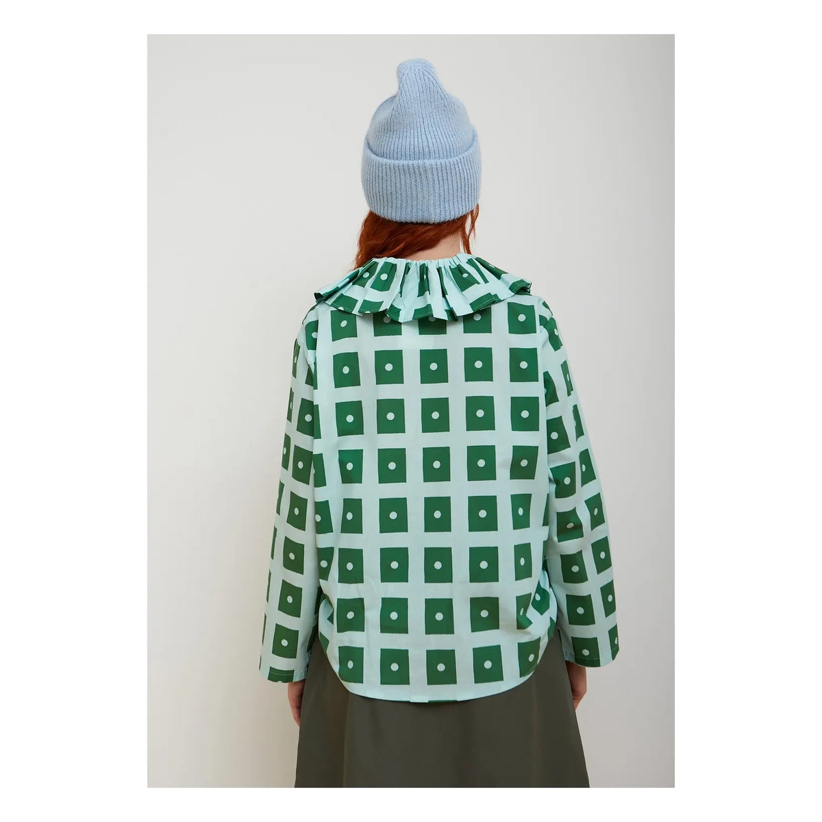Dr Bloom - Blusa Heidi Pamuk | Azul claro