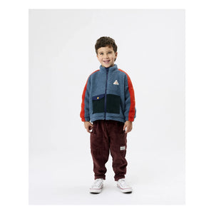Goldie + Ace - Retro Sherpa Tarzı Mont | Mavi