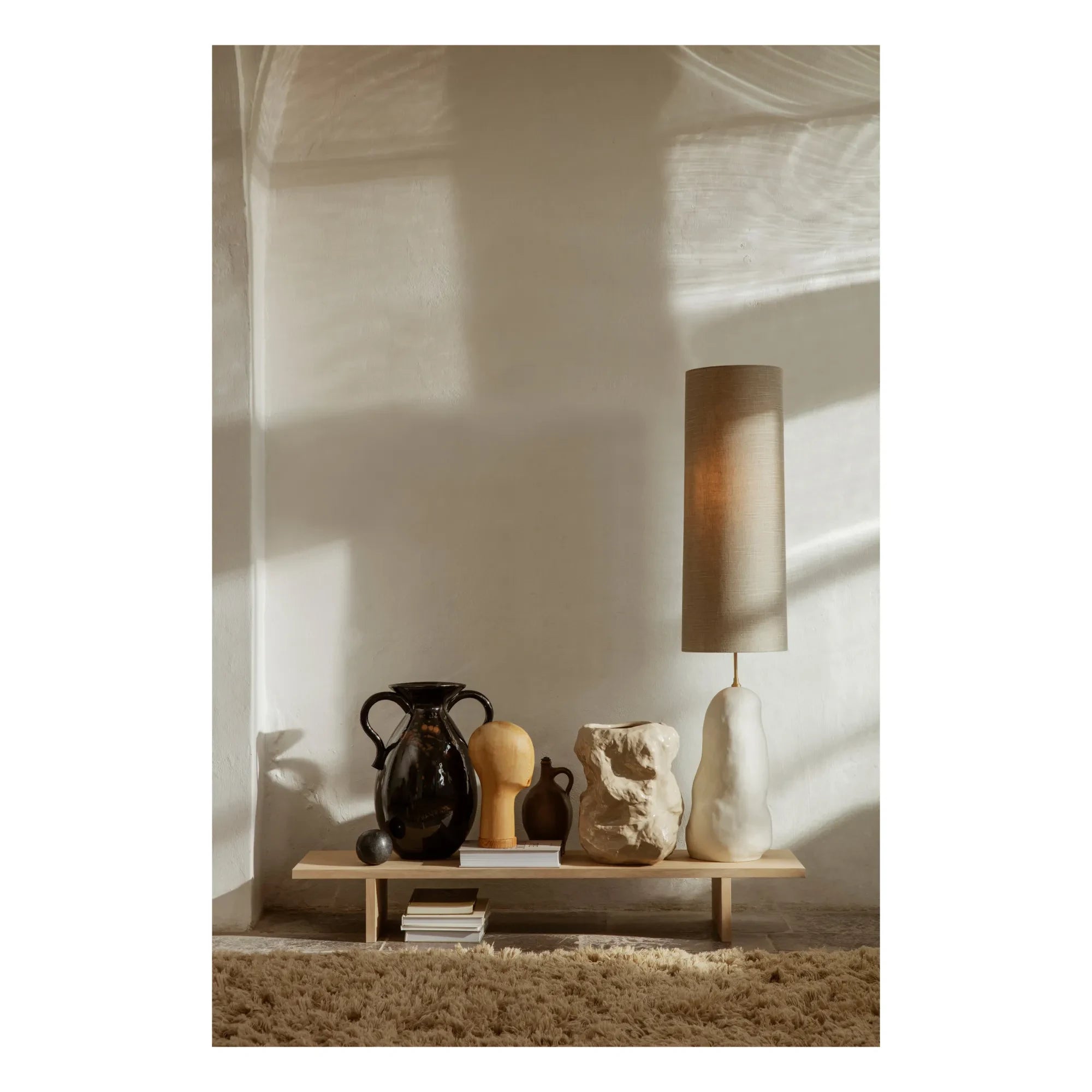 Ferm Living - Hebe Lamba Tabanı | Beyaz
