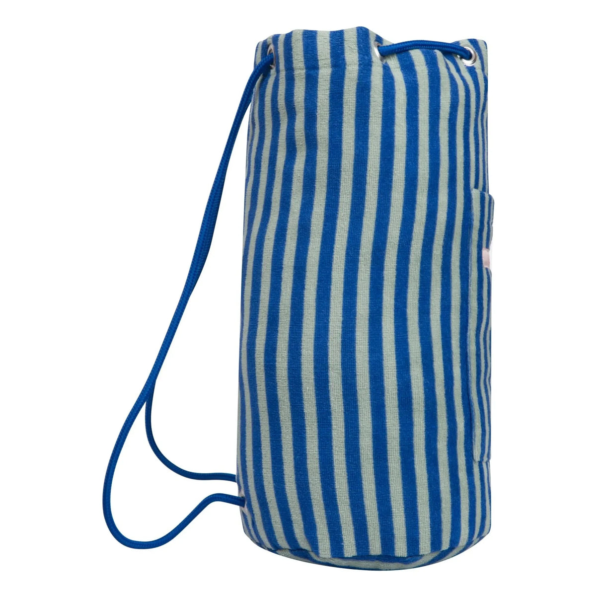 Mochila con toalla a rayas Jera Mini | Verde agua