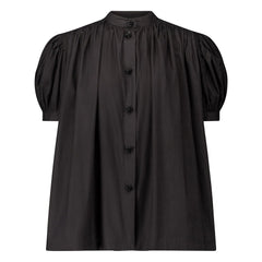 Laurence Bras - Blusa de algodón Ajmer | Negro
