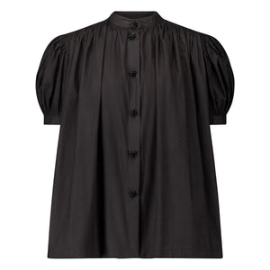Laurence Bras - Blusa de algodón Ajmer | Negro