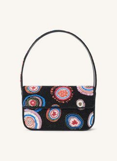 Staud - Bolso con cuentas Tommy | Negro