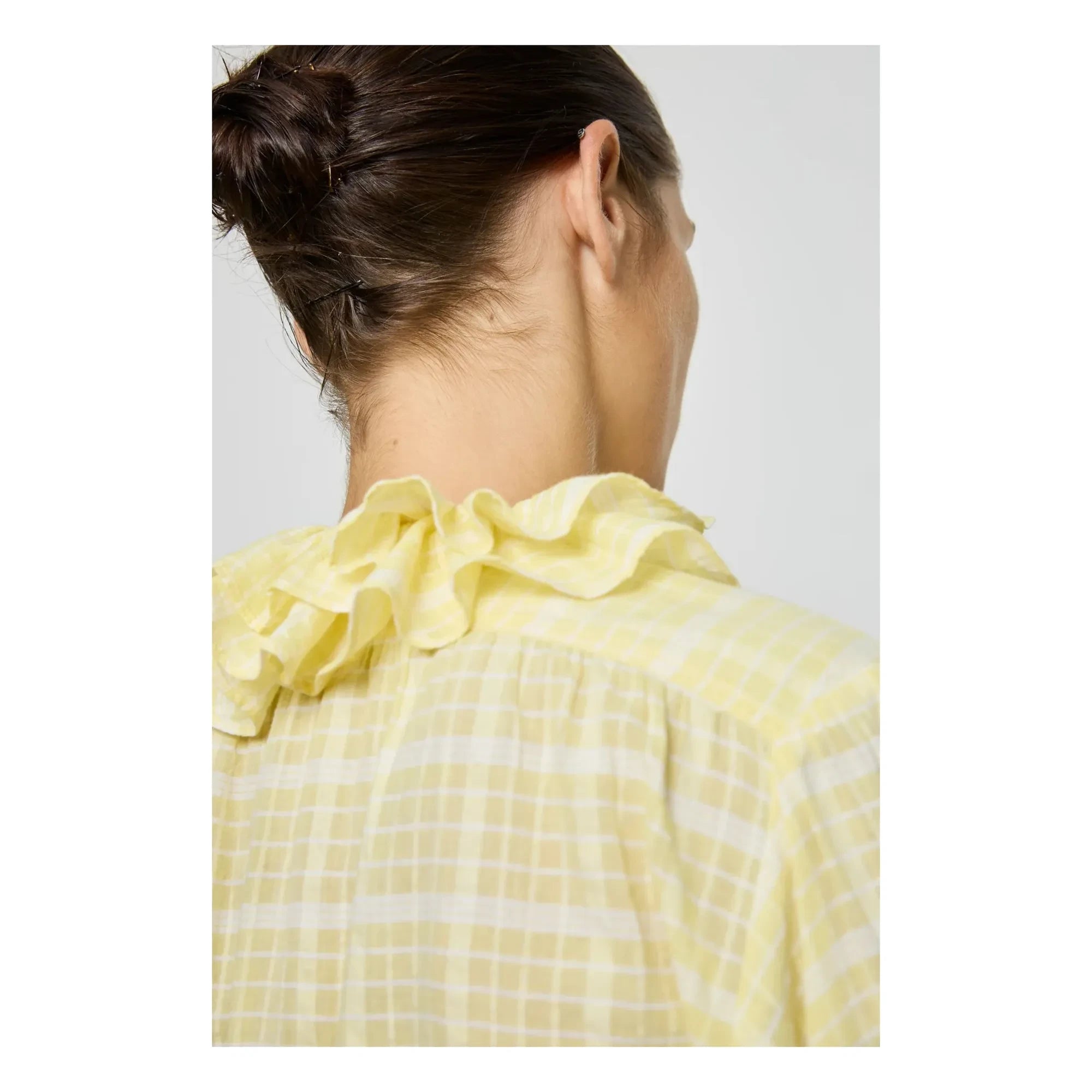 Laurence Bras - Blusa de algodón Phibi | Amarillo