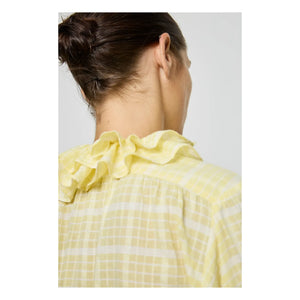 Laurence Bras - Blusa de algodón Phibi | Amarillo