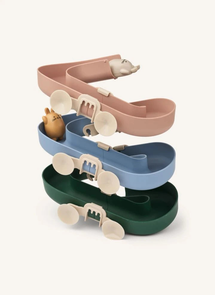Liewood - Juguete de baño Yara | Mezcla multicolor verde jardín