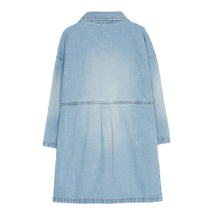 Finger in the nose - Vestido Olga | Mezclilla lavada