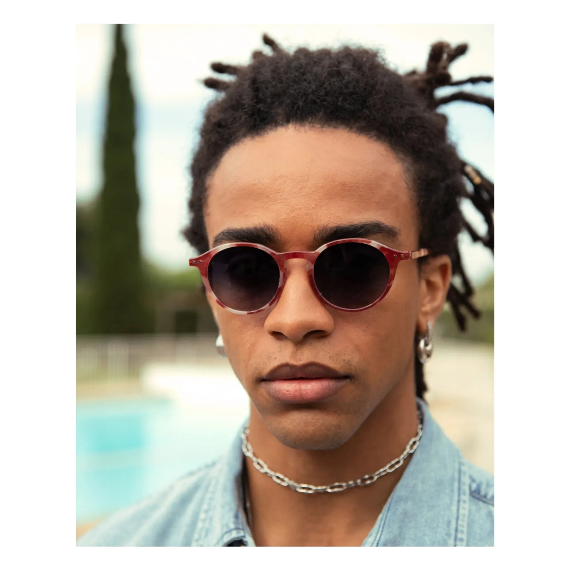 IZIPIZI - Gafas de sol polarizadas #D | Rojo