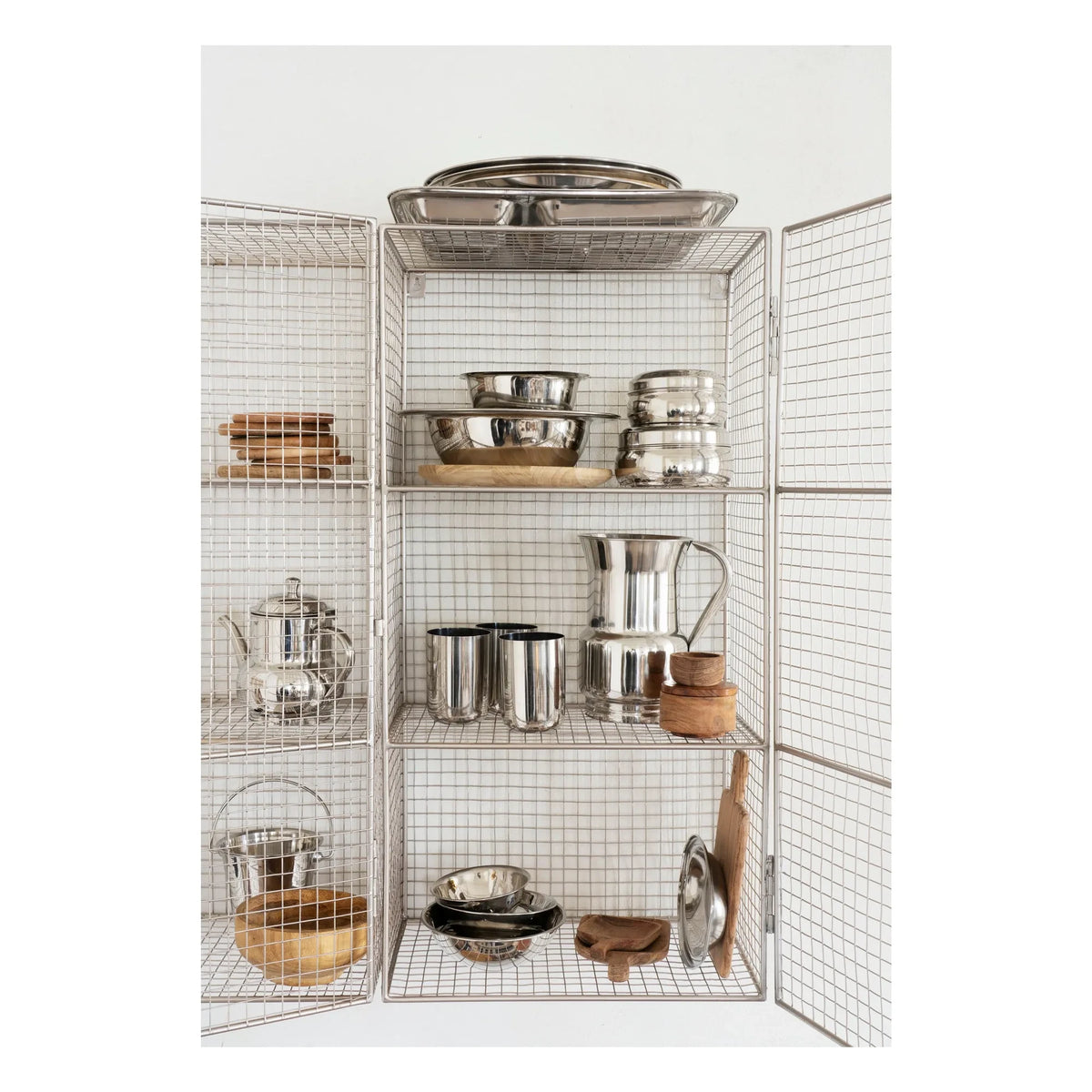 Madam Stoltz - Cuenco de acero inoxidable | Acero