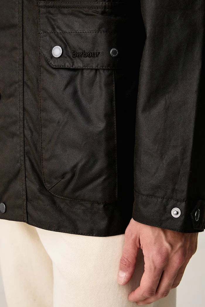 Chaqueta Barbour encerada de hombre