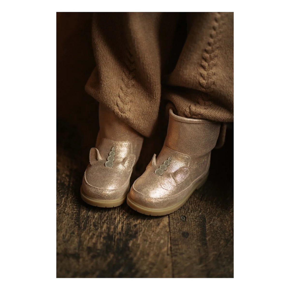 Donsje - Botas acolchadas brillantes Xelly | Rosa