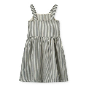 Liewood - Vestido Zia a rayas | Gris azulado