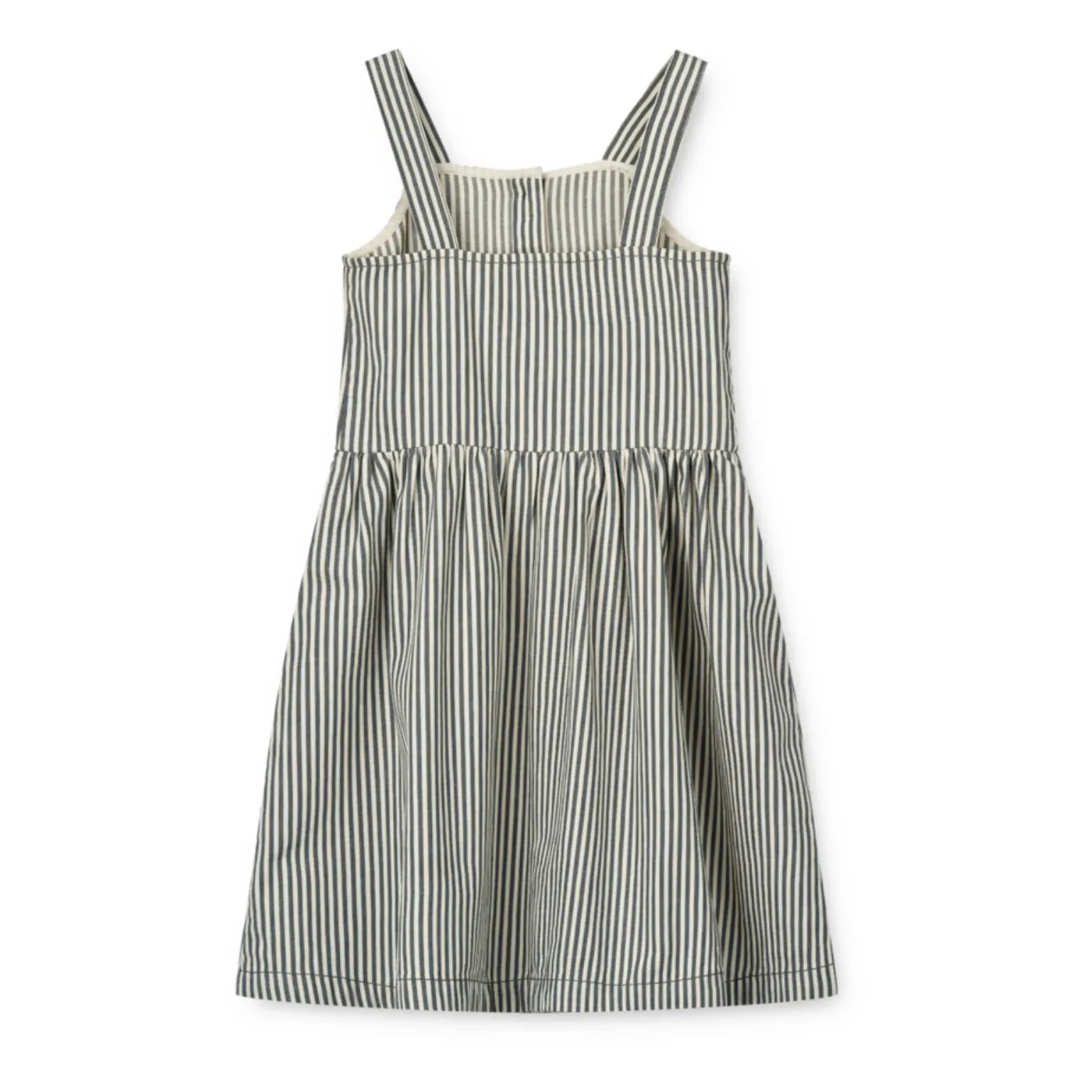 Liewood - Vestido Zia a rayas | Gris azulado