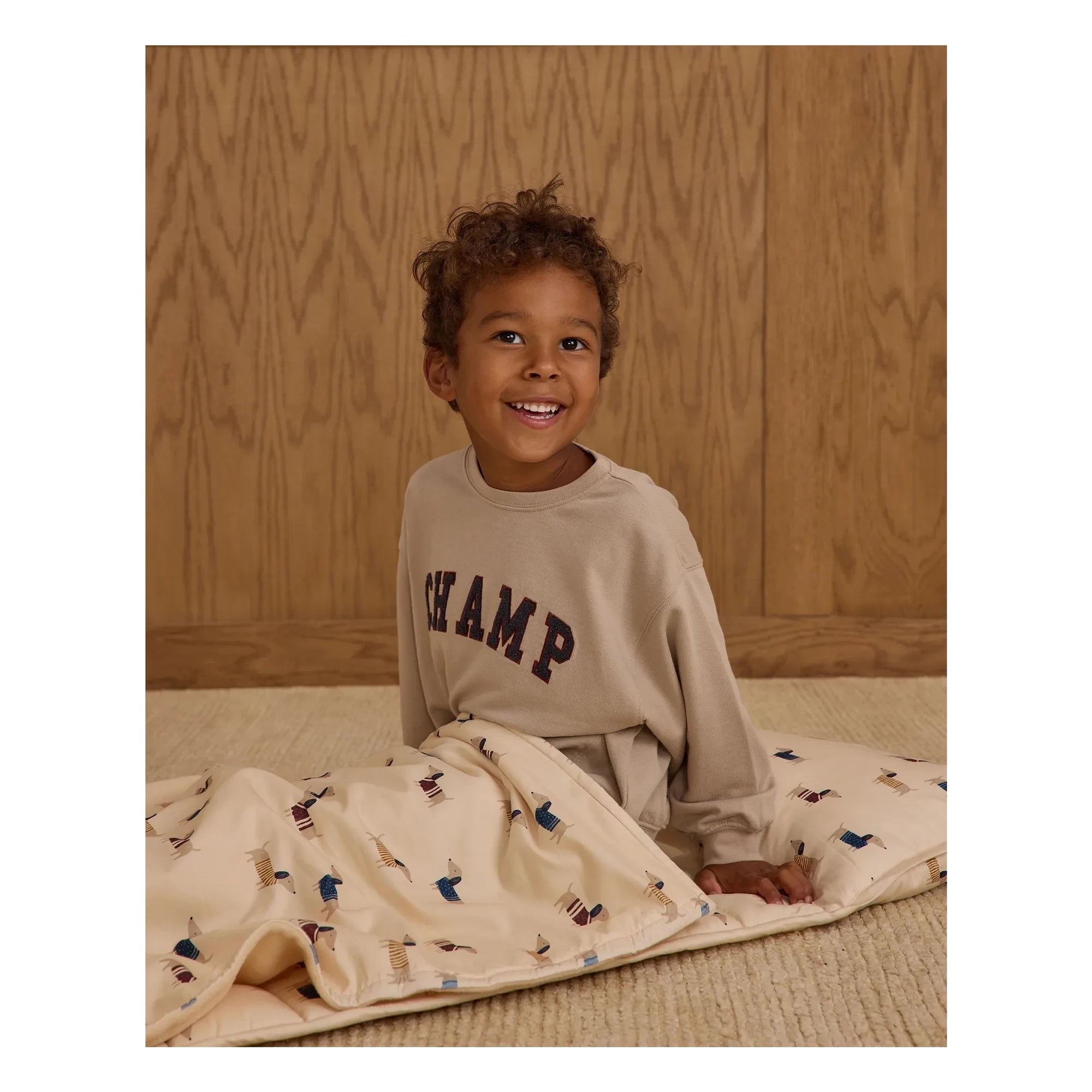 Rylee + Cru - Sudadera Champ Mini | Piedra