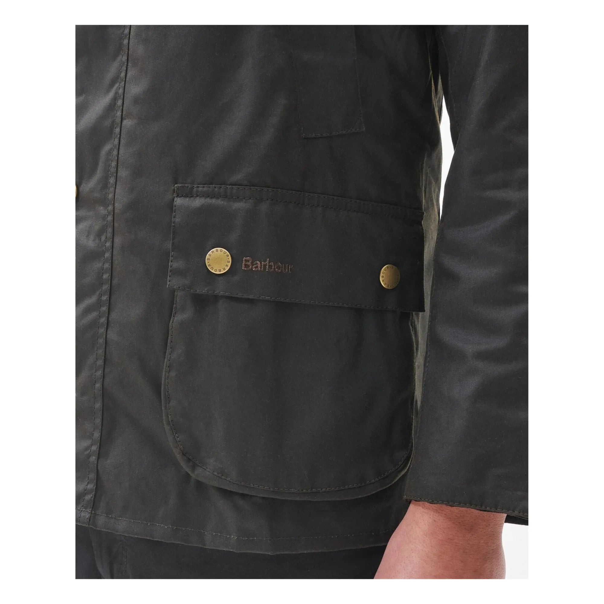 Barbour - Chaqueta de cera Ashby | Verde oliva
