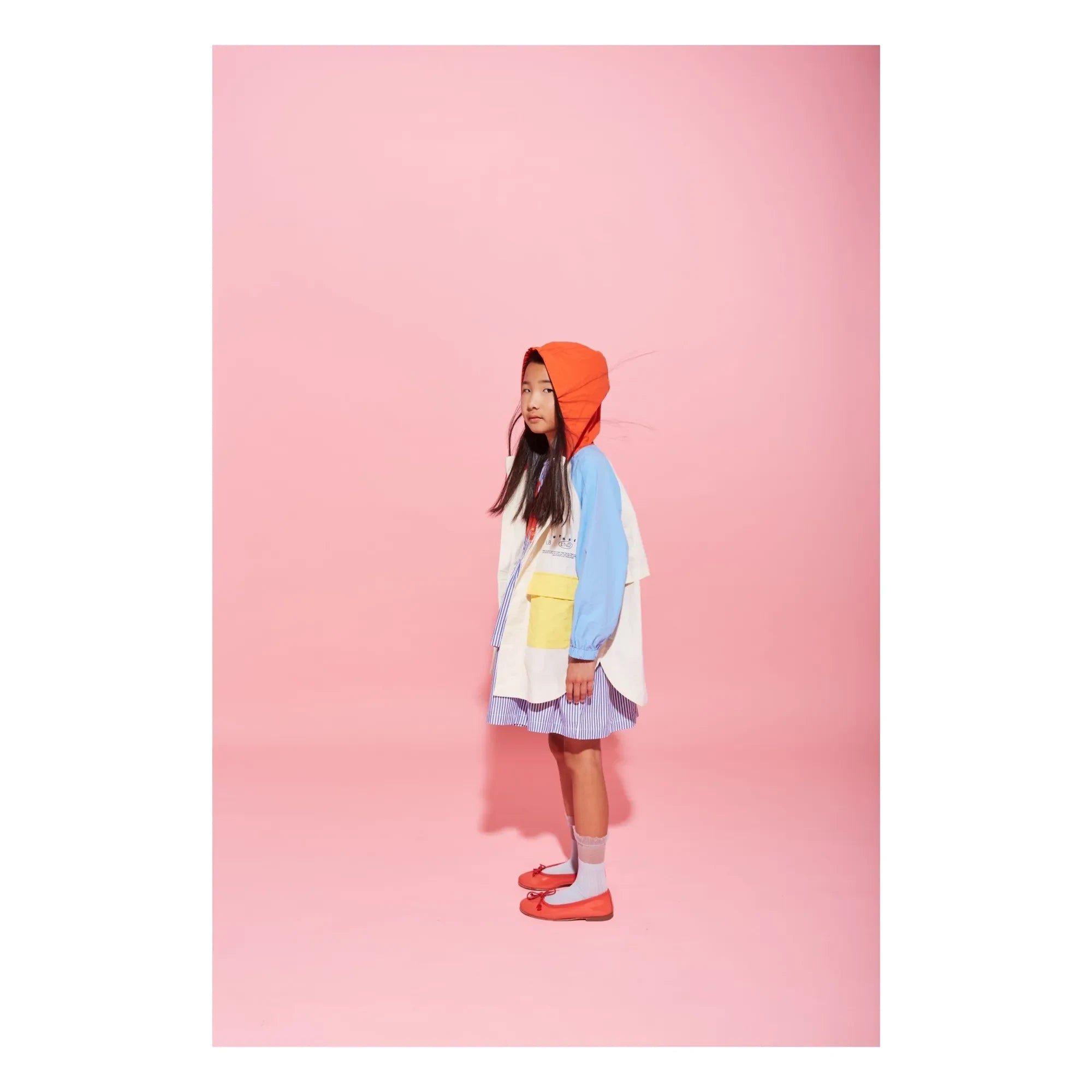 Wynken - Cortavientos con bloques de color | Crudo