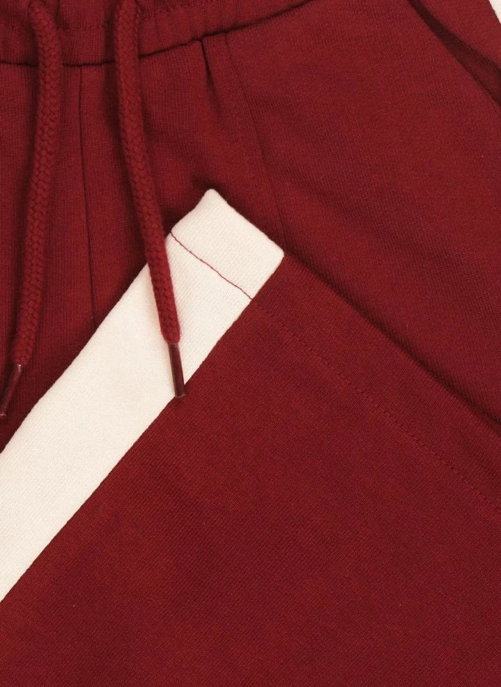 Tumble N'Dry - Adelie Pantalón Jogger de Algodón Orgánico | Burdeos