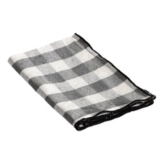 Mantel Individual Americano de Vichy y Pizarra de Casa de Vacaciones | Vichy Pizarra
