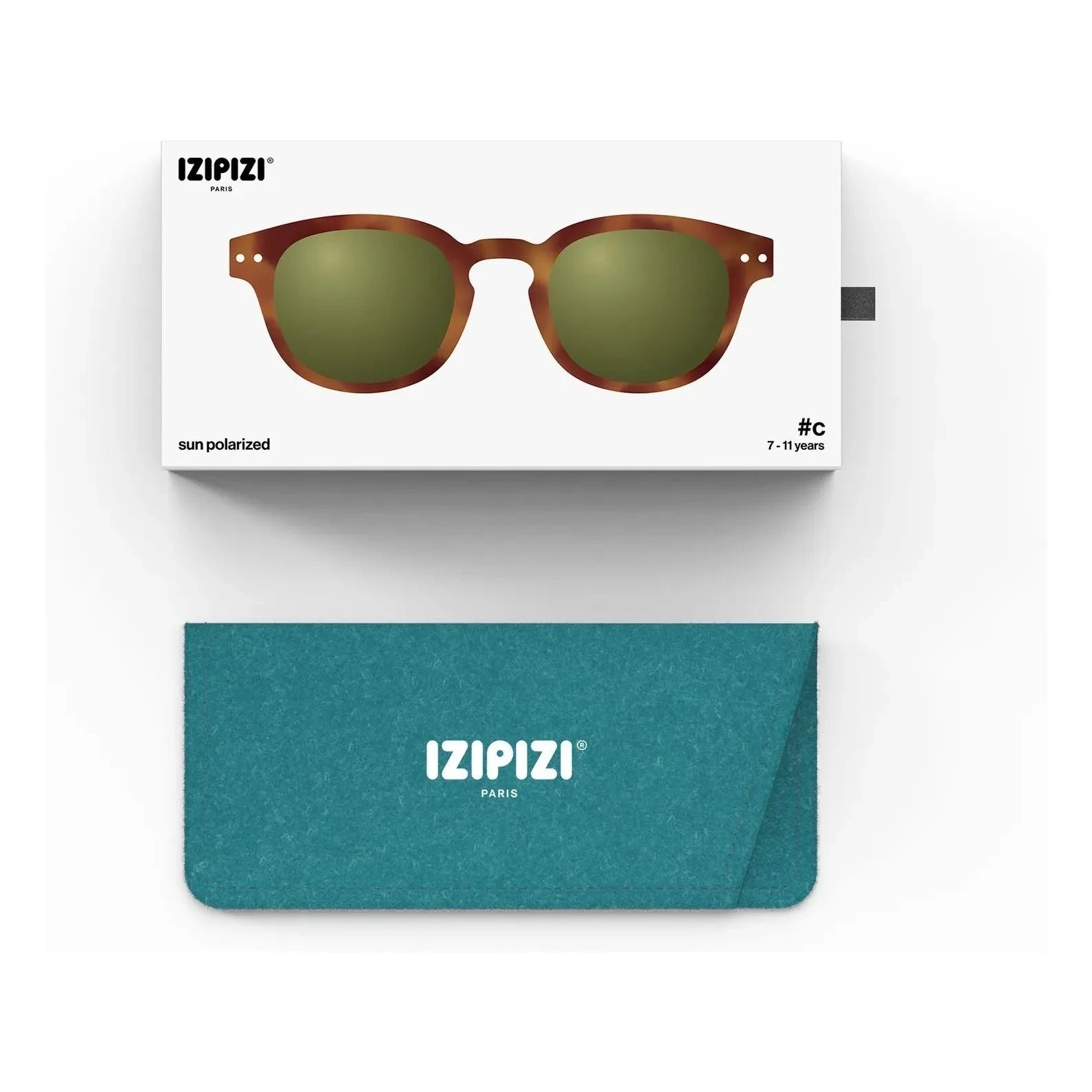 IZIPIZI - Gafas de sol #C Junior | Marrón