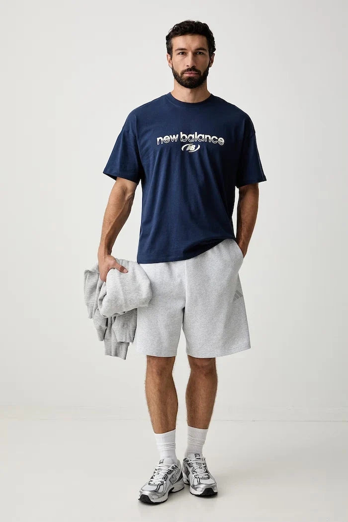 Camiseta de algodón para hombre New Balance