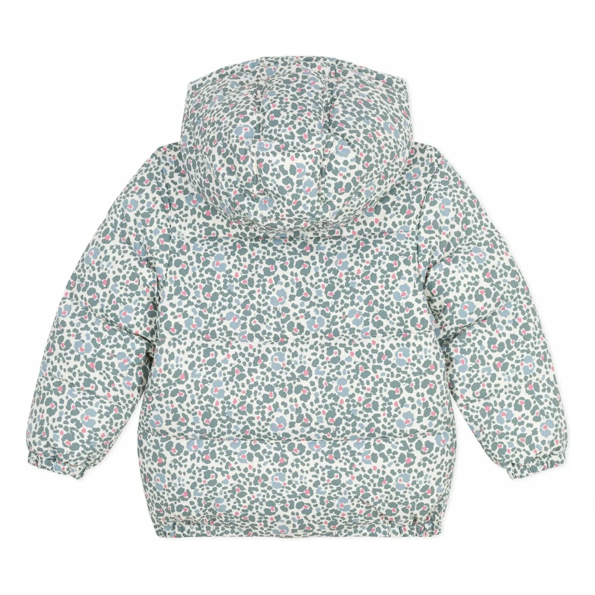 Petit Bateau - Chaqueta acolchada con estampado floral | Crudo